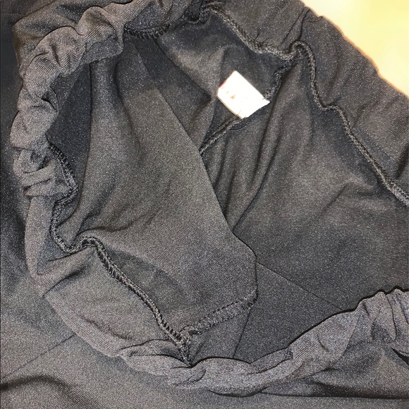 Black leggings with mesh - Picture 6 of 7